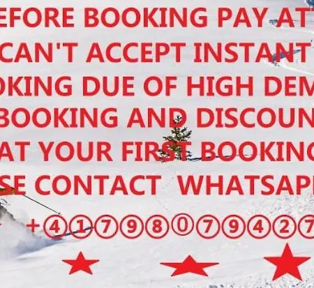 Contact Us At What App - 0041-798-079-427 To Book!! - Cospillot Chalet 1850 - 10pers Villa *